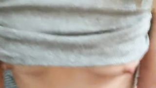 Nymphomaniac PHAT ASS WHITE GIRL Red-Hot Juggling makes her Scream Noisily POINT OF VIEW