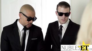 NubilesET - Hime Marie gets Dual Teamed by the Folks in Ebony