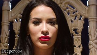 Deeper. Princess Katrina Jade Strong Buttfuck with her Gimp