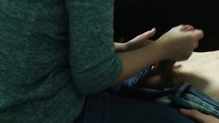 Сводная сестра мучает брата six минут пока он не кончил