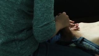 Сводная сестра мучает брата six минут пока он не кончил