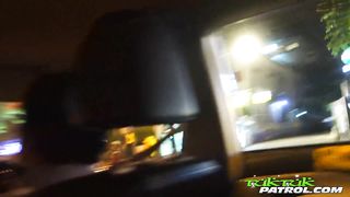 TUKTUKPATROL Bodacious Japanese Manipulates Thighs while Railing Foreign Fuck-Stick