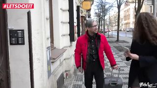 LETSDOEIT - Huge Butt Russian TOURIST Sofia Curly Lured and Pounded