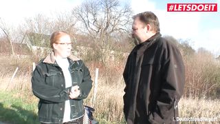 LETSDOEIT - Obese German Fledgling Plowed Rigid By Her Uncle