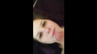 WONDROUS TEENAGE GETS A MEATY FACIAL CUMSHOT