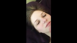 WONDROUS TEENAGE GETS A MEATY FACIAL CUMSHOT