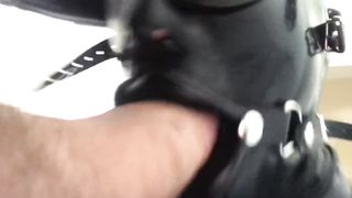 Spandex Duo Hatch Gag Deep Throat