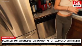 FCK News - Maid Caught having Orgy with Customer on Camera