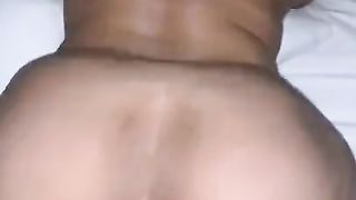 50 Yr senior Tossing Phat Bum on BIG BLACK COCK