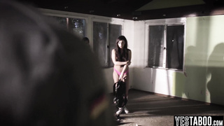 Ultra-kinky teen teenagers have a three-way