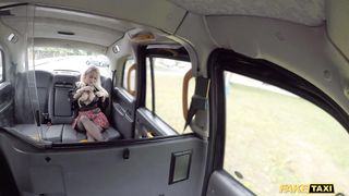 Faux Cab Driver Drills with Euro Light-Haired COUGAR Diminutive Goddess Eve