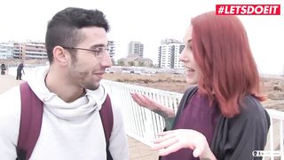 LETSDOEIT - Steamy Spanish Red-Haired Superstar Bangs A Aficionado And Gulps His Explosion