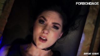 BadTimeStories - German Teenager Lullu Gun Shoots A Load At Sado Maso Sesh ForBondage