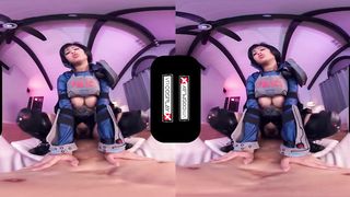 VRCosplayX Chinese Stunner Akira Got A Fresh Sexual Robot