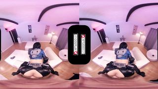 VRCosplayX Chinese Stunner Akira Got A Fresh Sexual Robot