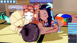 Sonia and Nessa Pound and Deep-Throat Emotion Creators Gameplay