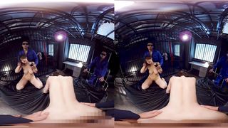 [VR] Underground Jail two Chick Have Fun