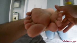 Domme Soles POINT OF VIEW - Domme Kym Real Life Female Dom Story