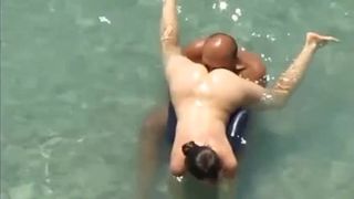 Snooping on a Duo Having Orgy at the Beach