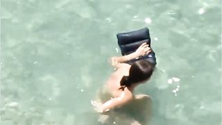 Snooping on a Duo Having Orgy at the Beach