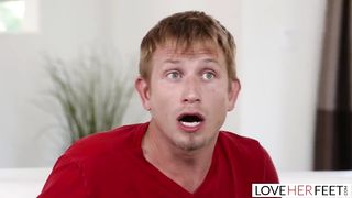 LoveHerFeet - Step-Mom Wants My Spunk On Her Soles