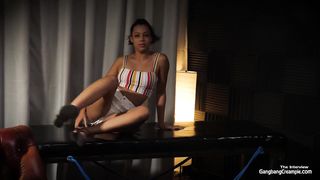 Teenage Mother is getting Group-Fucked by five Boners