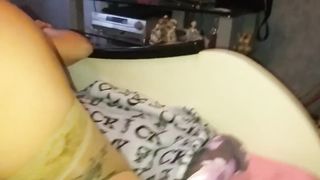 Жаркий анальный секс молодого парня и зрелой Алины в раскрытую дырку