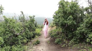 Risky Public Fake Penis Plow In A Unshaved Onsie    freckledRED