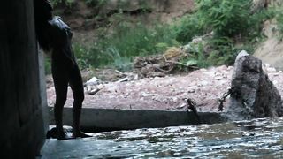 Touching My Beaver As The Sun Sets - freckledRED