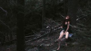 Harmless Disney Goddess Merida Finishes Off Outside - freckledRED