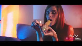 Smoking Fetish Jizz-Shotgun Beefstick