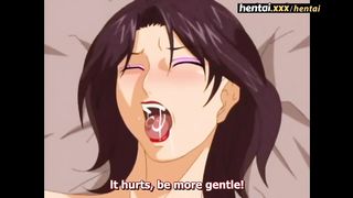 Supah Huge-Boobed COUGAR first-ever Three-Way - Anime Porn.hard-core