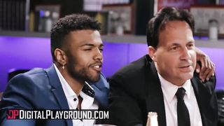 Digital Playground - Gina Valentina, Jade Baker sissor in the back guest room