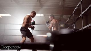 Deeper. Haley Reed Opens Up her Gams for 2 Trunks