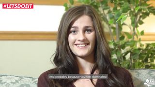 LETSDOEIT - Bashful French Teenie Takes It Raunchy At Audition