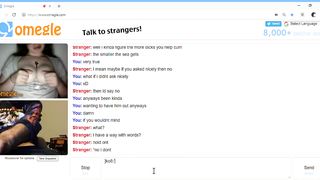 Bashful Omegle Damsel Opens up