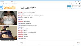 Bashful Omegle Damsel Opens up