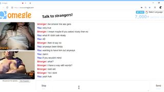 Bashful Omegle Damsel Opens up