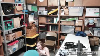 Nubile caught tugging Suspect was jumpy and fidgeting over the