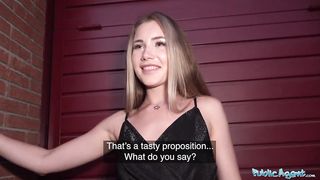 Public Agent Killer Russian Mary Rock romping in a brief dark-hued sundress