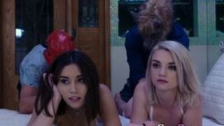 2 Nubile Daughters-In-Law Drilled