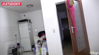 LETSDOEIT - German Pierced Teenager Rails Her Uncle's Man Sausage Until Ejaculation