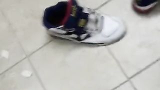 Providing her back shots in public