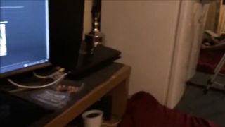 Dark-Haired give a brilliant suck off at the after-soiree.