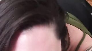 Part 2/3 Fortunate Lindsay and her Fortunate ex sultry bj