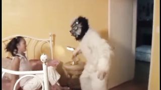 Asian Dame Awakens From Wish To A Thrilling Dream With Ultra-Kinky Manbeast