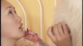 Asian Dame Awakens From Wish To A Thrilling Dream With Ultra-Kinky Manbeast