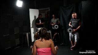 18yo 8 months prego nailed by five dudes