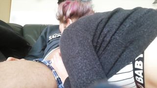 Thrilled schoolgirl ravages me & gets her enormous milky crimson caboose smacked