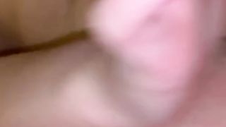 Teenage Cuckold Haley Holds her Parent's Forearm while getting Drilled w Massive BIG BLACK COCK